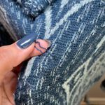 Free People Size XS Kai Pom Tapestry Cardigan Sweater Blue Boho Festival Peasant Photo 5