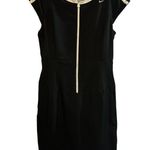 Nike Golf Tour Premium Black Dri-FIT Dress Women's Size 8 M, Half-Zip White Trim Photo 0