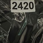 No. 21 aloha Tropical Beach Print Mini Dress Size Medium Black Photo 8