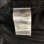 Old Navy Womens Jeans Sky Hi Straight Slim Pocket Distressed Button Fly Black 4P Photo 4