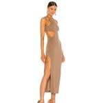 Michael Costello x REVOLVE Rylan Midi Dress in Taupe L Photo 1