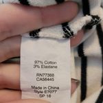 J. Crew Factory Navy and White Striped Long Sleeve Dress Blue Size XS Photo 7