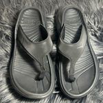 Hoka One One Ora Recovery Black Flip Flops Size W8.5 Photo 4