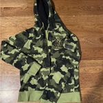 NEW YORK YANKEES camo zip up hoodie armed forces Green Size L Photo 6