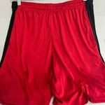 At The Buzzer Men’s Basketball Shorts Red Size XXL Photo 0