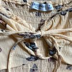 Arizona Jeans Arizona Jean Company Yellow Butterfly Print Mini Dress Photo 2