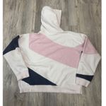 Faherty  Women's Ripple Color-Blocked Fleece Hoodie Size Large Photo 2