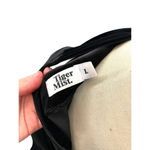 Tiger Mist  Candice Velvet Cutout Dress Black‎ Mini Size Large Photo 9