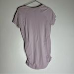 Athleta  Purple Womens Crew Curved Hem Performance‎ Athletic Shirt M CP2003 Photo 1