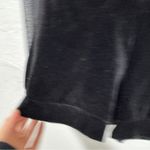 Weissman Costumes Adult Small Sequined Black Velvet Shorts Leotard Sheer Sleeve Photo 8