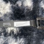 Forever 21  Black / Silver Chunky Belt Photo 3