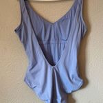 ANDIE  Swim Ibiza One Piece v neck open back purple blue color iris Photo 6