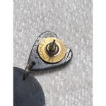 Black And Gold Polymer Clay‎ Dangle Earrings Fashion Costume Statement Jewelry Photo 5