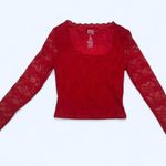 Madden NYC Women's Red Shirt Size XXS Photo 0