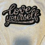 Venus  Womens Love Yourself Sweatshirts, Off White, Size Large, New with bag Photo 3