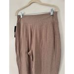 NWT Bally Total Fitness Dry Wik Deep Taupe High Rise Jogger Pants Womens Medium Brown Photo 4