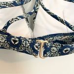 Athleta Swim Suit Bikini Top Aqualuxe Womens Size XS Padded Bohemian Strappy Photo 5