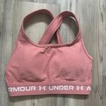 Under Armour XS NWOT Mauve Sports Bra Compression with padding Photo 4