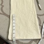 JLux Label corduroy split flare hem high rise elastic waistband pants, size SM Photo 13