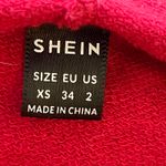 SheIn Red cropped hoodie Size XS Photo 4