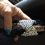 Natasha Iridescent Crystals Gold Chain Headband Photo 1