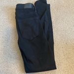 American Eagle  high rise distressed jeggings black Photo 4