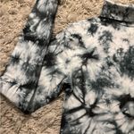 PINK - Victoria's Secret Victoria’s Secret Pink Chloe xHalle Tie-Dye Long Sleeve Crop Top turtleneck Photo 1