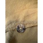 Cut Loose Women's Skirt Midi Medium Golden Brown Side Buttons Lagenlook Bemberg‎ Photo 5