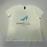 Gildan Cinderella & Co Princess Magical Fairytale Fantasy Fashion White T-Shirt Size XL Photo 5