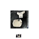 Anthropologie Othilia Quilted Hem Black Ruched Smocked Top Sundress NWTS size XL Photo 3