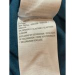 D & CO Denim Teal Short Sleeve Pullover V Photo 5