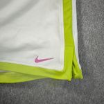 Nike Dri-Fit Tennis Skort Women's X-Large White Green Elastic Waist Pickleball Photo 1