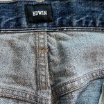 Edwin Cai Jean Cutoff Denim Shorts In Maui Size 33 Blue Photo 10