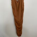 Michael Costello  x Revolve April Midi Dress in Terra Cotta Womens Medium New Photo 9