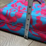 Lilly Pulitzer For Estee Lauder Tote Bag Blue Red Photo 9