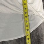 No 11 Las Angeles NWOT white front cross tank w/ stretch waist + long back small Photo 6