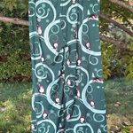 Penguin winter wide leg lounge pants S/M Green Photo 2