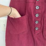 Forever 21 Y2K Juniors L Burgundy Halter Jumper Mini Dress Academia Twee Fall Photo 7