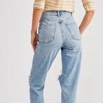 AGOLDE NWT Fen High Rise Relaxed Taper Denim Jeans Size 24 Photo 1