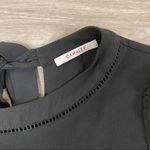 Camaieu Essential Eyelet Top Black Size S Photo 4