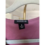 Torrid  Cold Shoulder Dress Boho Cottagecore Festival Free Spirit Wedding Prairie Photo 5