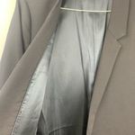 Garnet Hill  size 12 large dark navy blue Classic wool Blazer work casual pro Photo 7