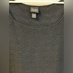 Eileen Fisher  100% Italian Yarn Oversized Black Tank Top sz‎ S Photo 2