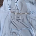 Adidas  Light Gray Hooded Jacket Photo 1