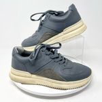 Everlane Women's The Trainer Leather Everyday Casual Sneaker Slate Gray Size 8 Photo 0