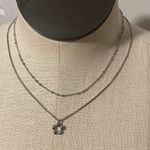 Universal Threads Universal Thread Dainty Multi-Strand with Flower Pendant Necklace Jewelry New Photo 1