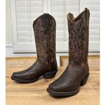 Shyanne  Womens Jesse Performance Western Boots Brown Leather 5.5 NWT Square Toe Photo 2