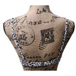 Women's Animal Print Underwired Bikini‎ Top Swimwear Black White Beach Summer Sm Photo 1