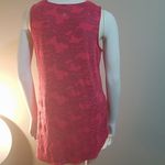 Tangerine  Pink Tank Top (Small) Photo 3