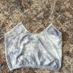 Free People  skinny strap brami in washed grey Photo 3